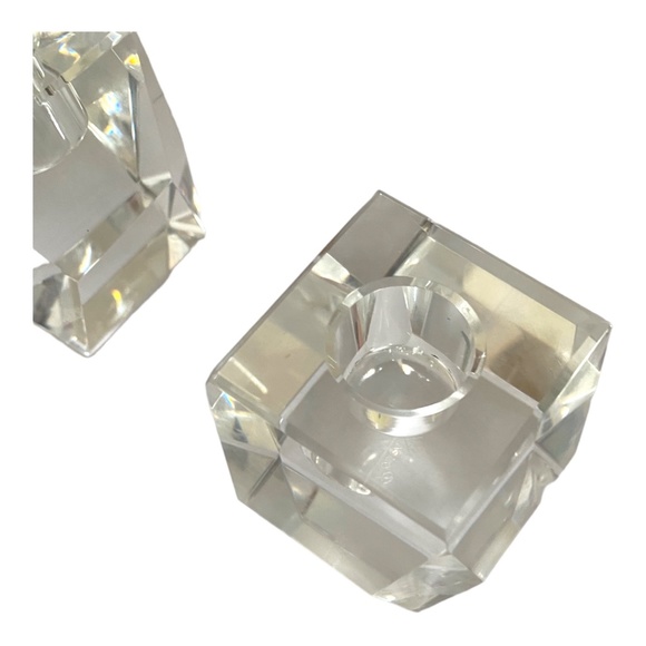 Rosenthal crystal candle holder set - Picture 8 of 11